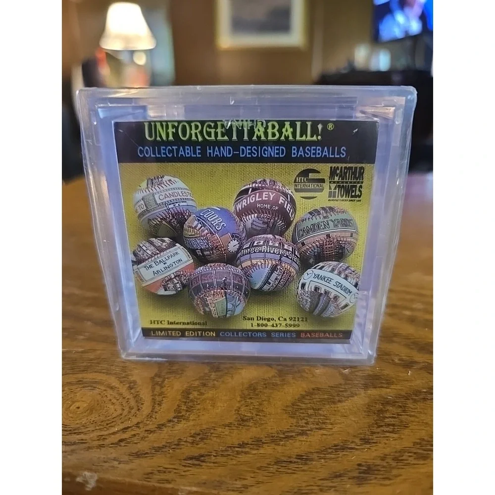 New York Yankees Yankee Stadium Unforgettaball Collectors Series New Sealed Read